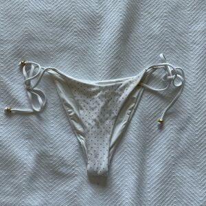 LSPACE swim bottoms white